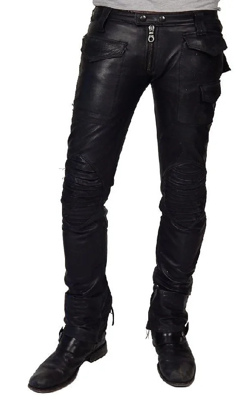 Koza Leathers Men's Real Lambskin Leather Pant MP058