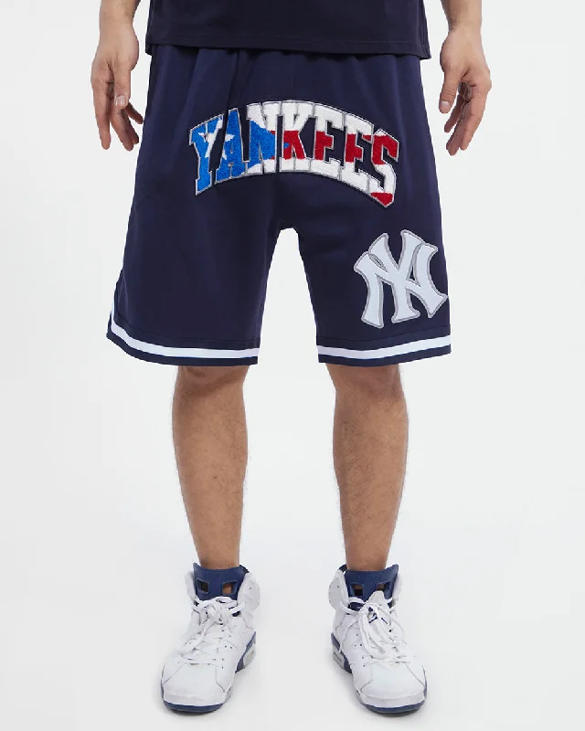 MLB NEW YORK YANKEES PUERTO RICO WORDMARK DK SHORT (MIDNIGHT NAVY)