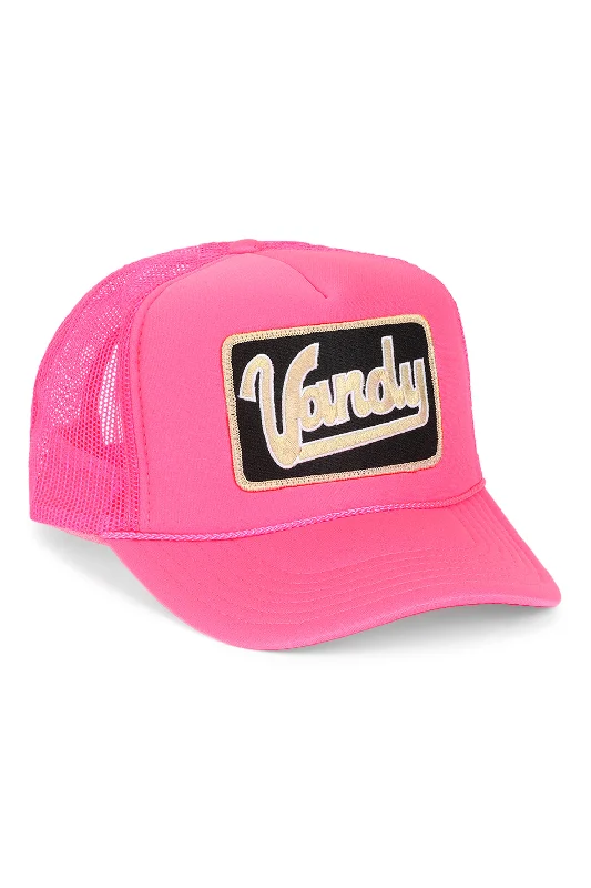 VANDERBILT VINTAGE LOW RISE TRUCKER - NEON PINK