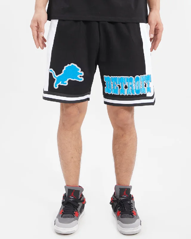 NFL DETROIT LIONS RETRO CLASSIC MEN'S 2.0 SHORT (BLACK)