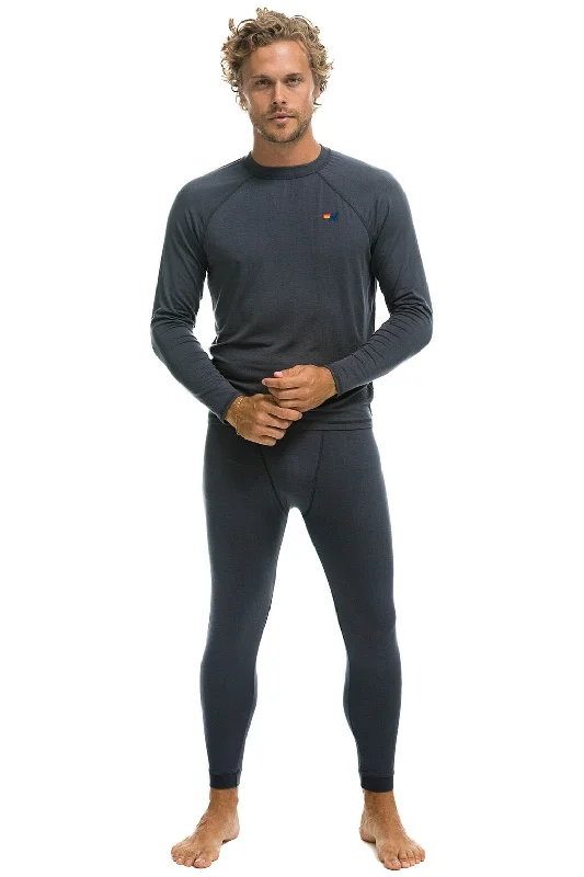 MICRO MODAL BASE LAYER BOTTOM - TITANIUM