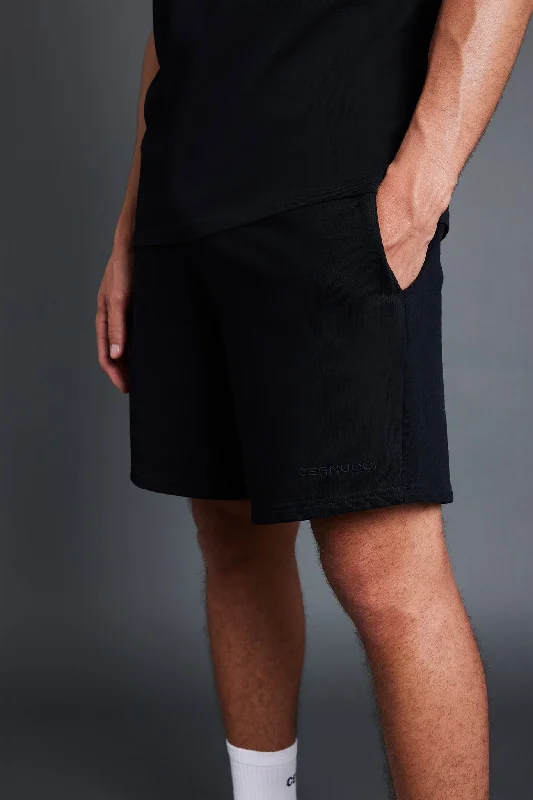 Relaxed Shorts - Black