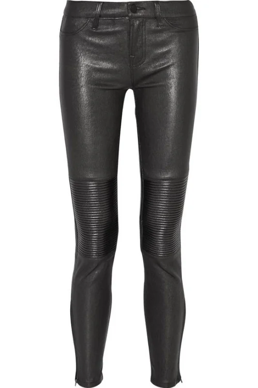 Koza Leathers Women's Real Lambskin Leather Skinny Pant WP079