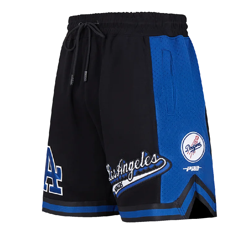 MLB LOS ANGELES DODGERS SCRIPT TAIL MEN'S DK 2.0 SHORT (BLACK/DODGER BLUE)