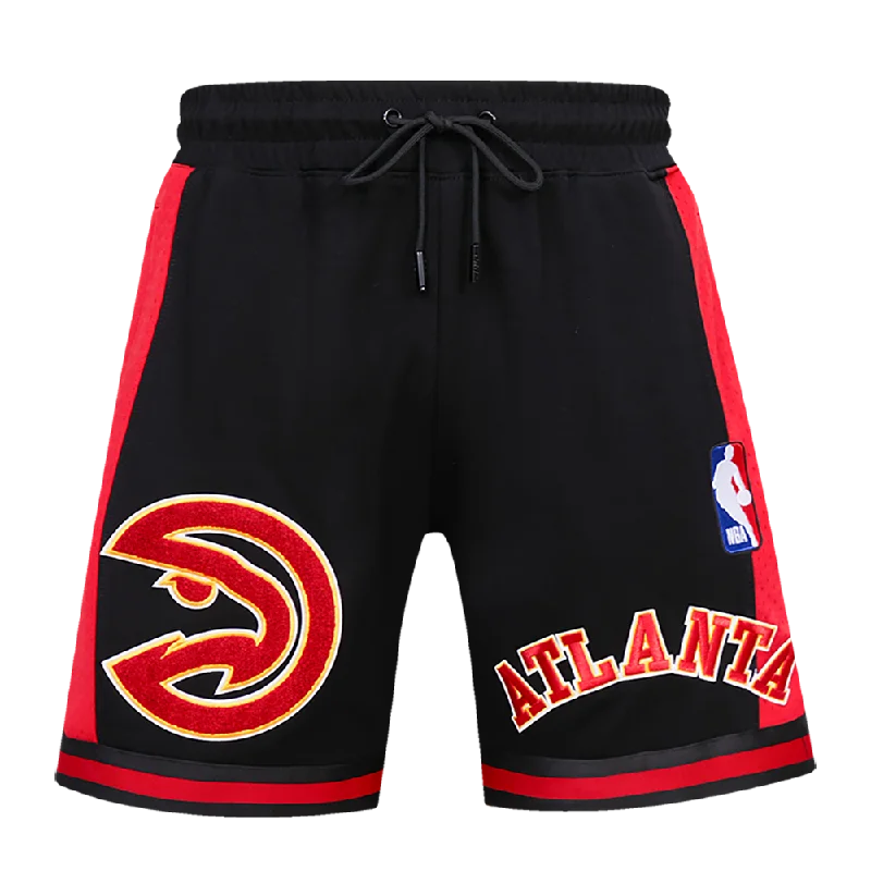 NBA ATLANTA HAWKS RETRO CLASSIC MEN'S 2.0 SHORT (BLACK/RED/BLACK)