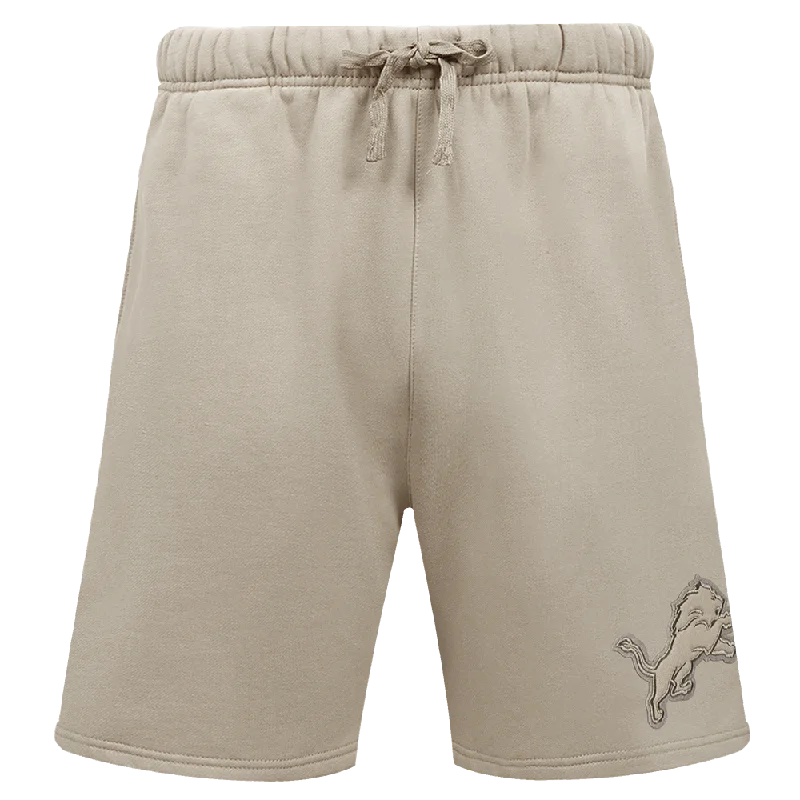 NFL DETROIT LIONS NEUTRAL MEN'S SHORT (TAUPE)