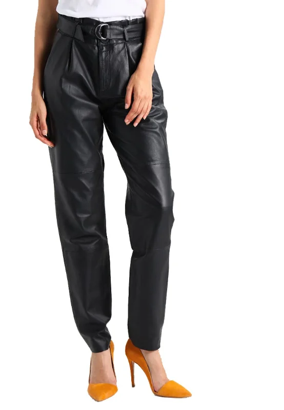 Koza Leathers Women's Real Lambskin Leather Pant WP102