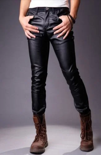 Koza Leathers Men's Real Lambskin Leather Pant MP064