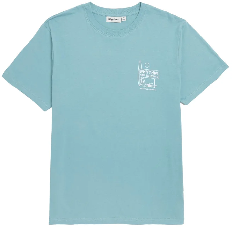 Rhythm Lull T-Shirt - Mineral Blue