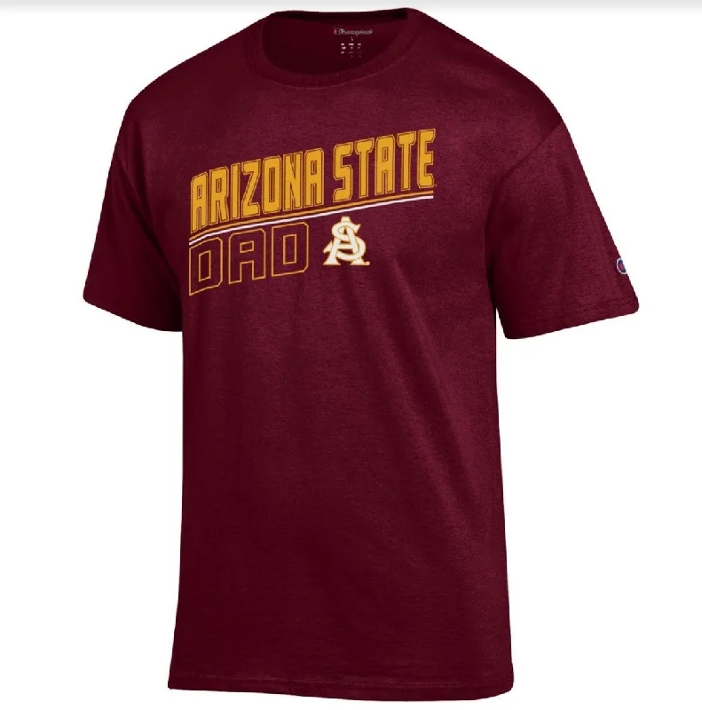 ASU Dad TFS Tee MRN