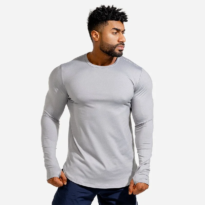 Statement Muscle Tee - Grey