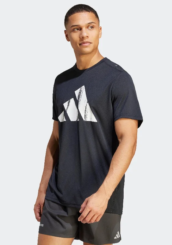 Adidas Men's Run It Brand Love Tee