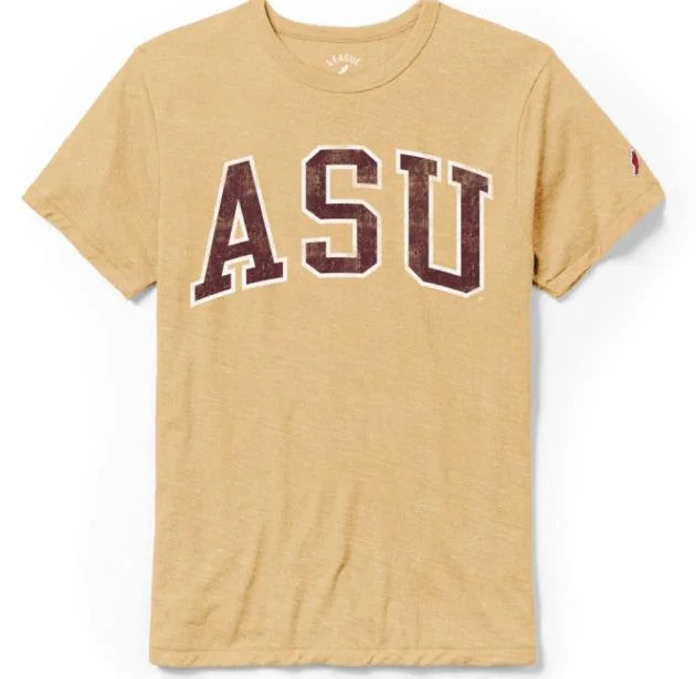 ASU Classic Arch Tri-blend Tee GLD