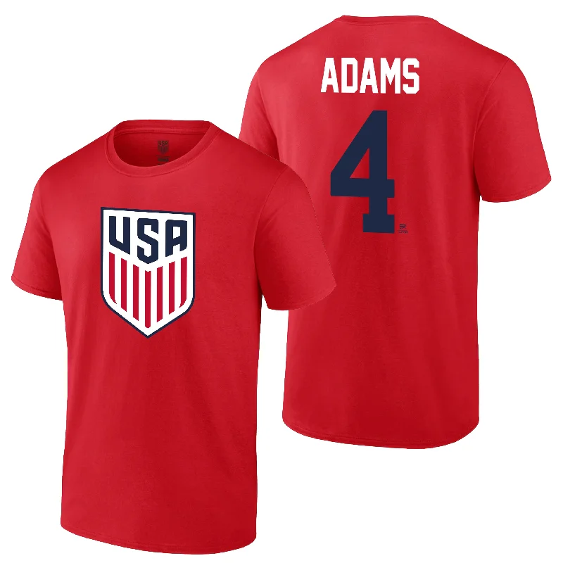 Tyler Adams USMNT Men's Logo T-Shirt