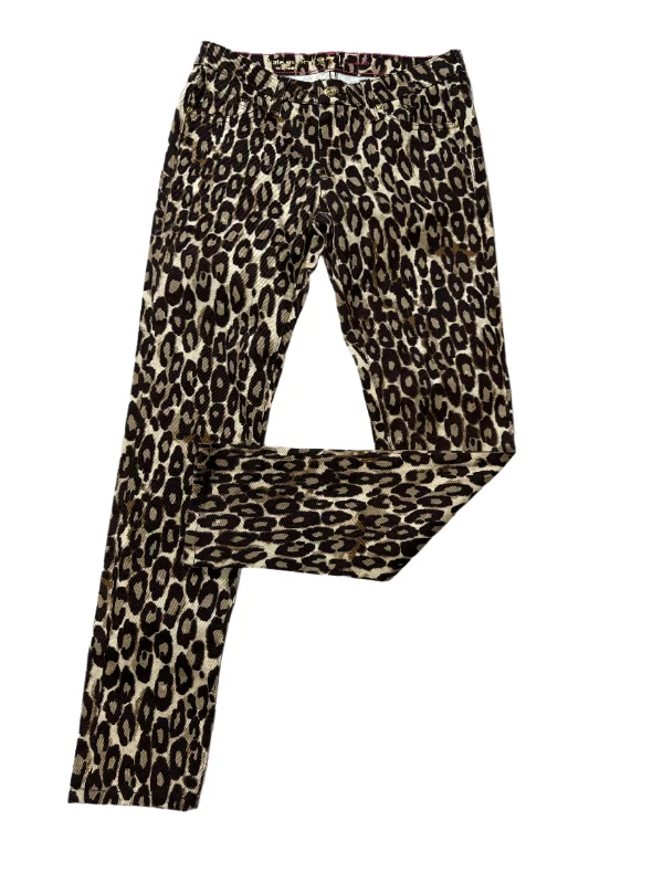 Jeans Designer By Kate Spade In Animal Print, Size: 4